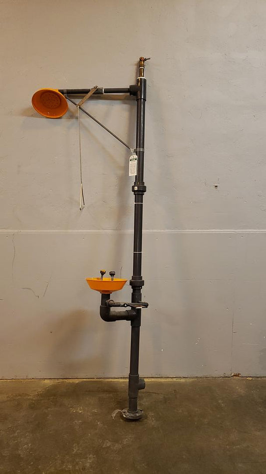 8' Emergency Shower / Eye Wash by Guardian(S6LLST9894)