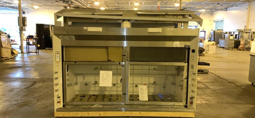 8' Jamestown Isolator II Ducted Chemical Fume hood S6LLST6548