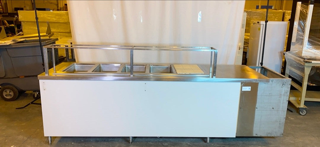 9' 1/2 Delfield Buffet Heating System Galley Stainless Steel(S6LLST2399)