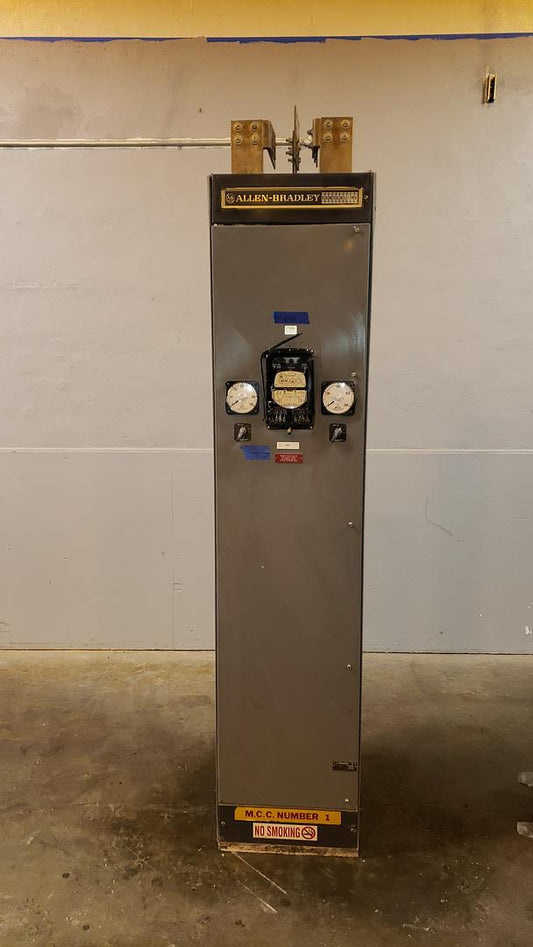 ALLEN-BRADLEY BUL. 2100 Metered Input MCC 2000A(S6LLST10601)