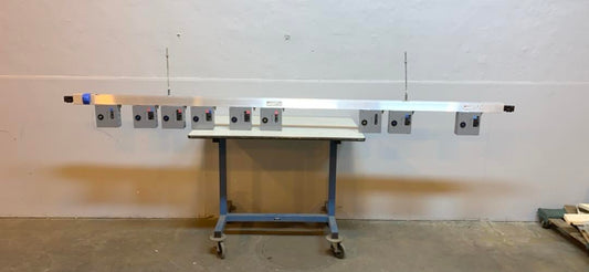 Busway 100A Starline MAXPOWER B100C10'4 PlugIn W 9 Tap Boxes(S6LLST9099)