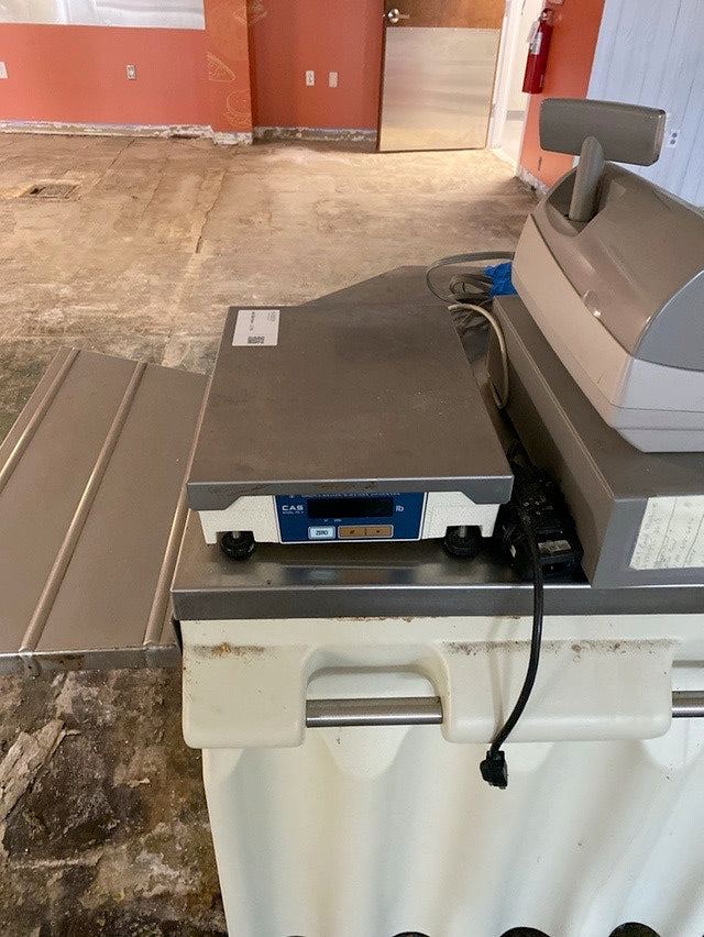 CAS PD-11 ECR Interface Scale from Cafeteria use(S6LLST1770)