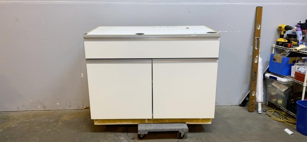 Chemsurf Wood 2 Door 1 Drawer Lab Casework Cabinet 45x24x36(S6LLST5042)