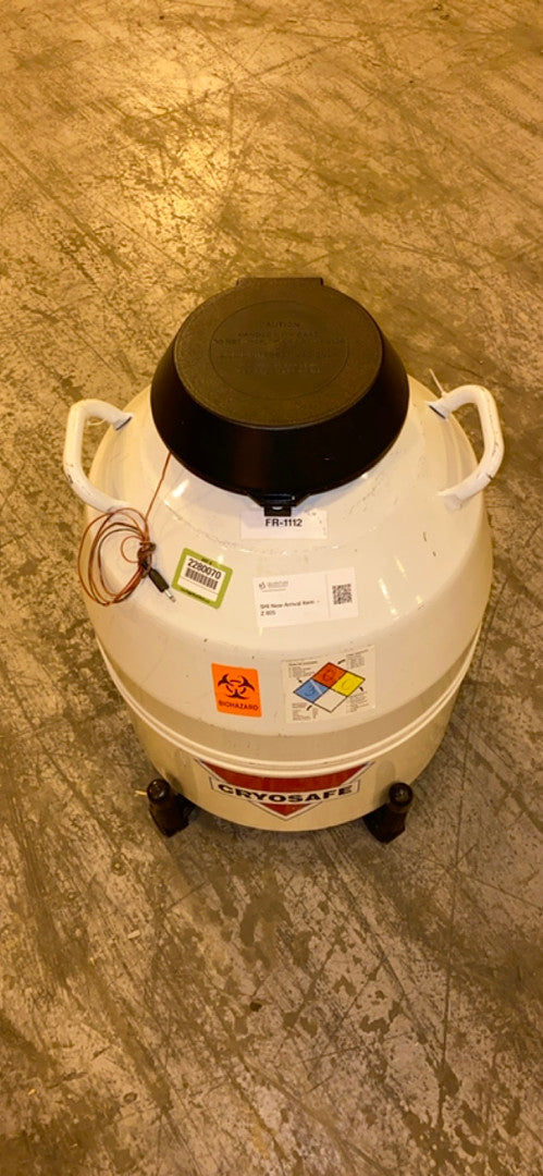 CryoSafe Liquid Nitrogen Cryogenics Storage Tank SSBII(S6LLST2877)