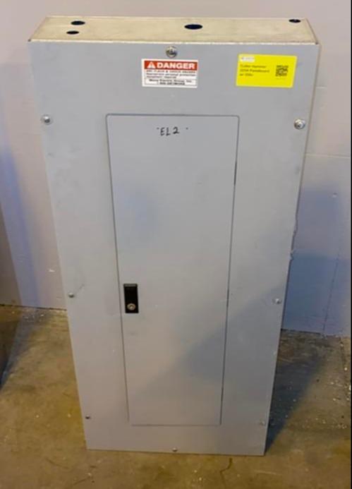 Cutler Hammer 100A Panelboard 208/120v PRL1A(S6LLST3831)