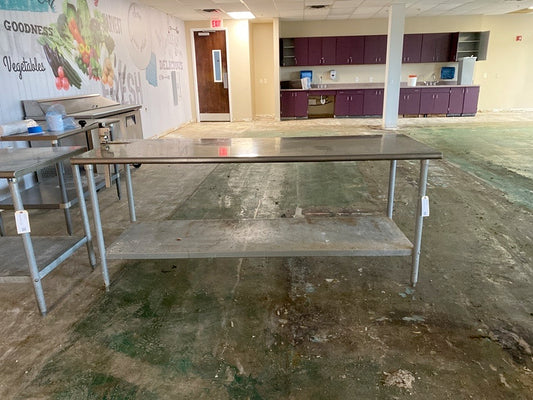Eagle Stainless Steel Prep Table 84"x30�x36"(S6LLST1787)