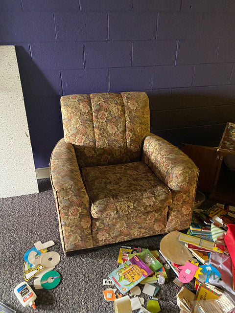 Easy Chair Cushioned Lounging Chairs