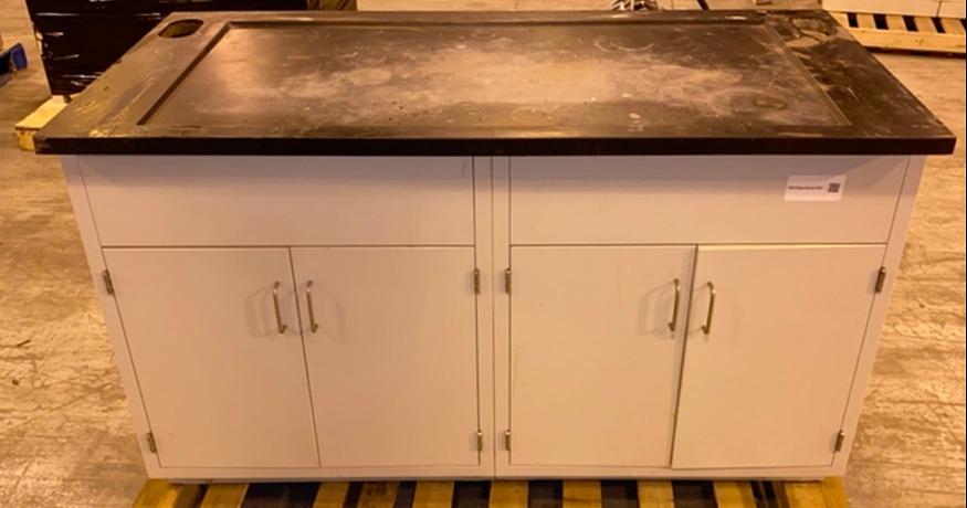 60" Epoxy Countertop w/ 2 Base Cabinets(S6LLST2854)
