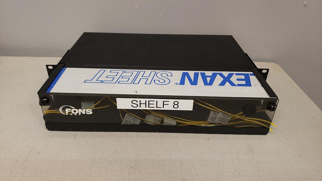 Fons Corp Fiber Optic Patch Panel EXAN SHEET