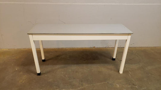 Lab Table W/Grey Countertop 6'x23"(S6LLST10005)
