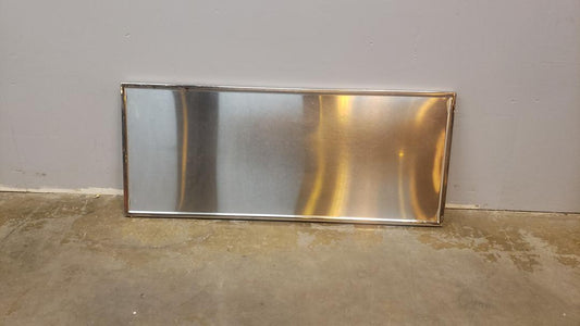 Stainless Steel Countertop w/ Dished Perimeter 5'x25"(S6LLST8547)