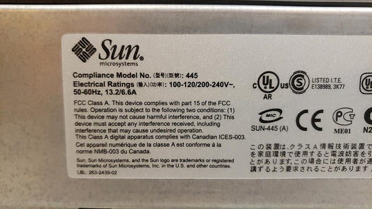 Sun Microsystems SunFire V445