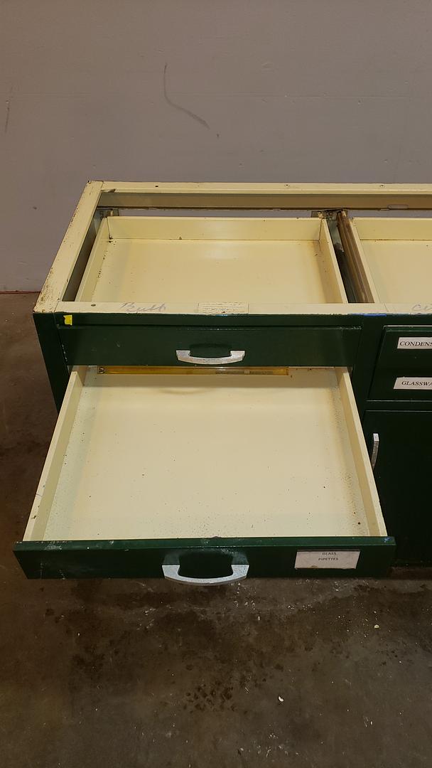 4' Kewaunee Casework 8 Drawers 1 Door(S6LLST11368)