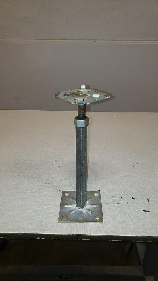 1' Floor Tile Pedestal & Adjustable Head S6LLST11317(S6LLST11317)