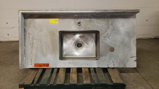 61" Stainless Sink Top(S6LLST7314)