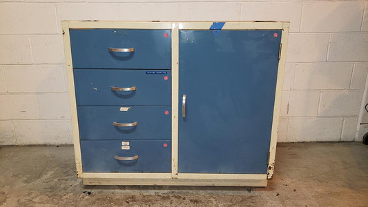 41" 4 Drawer 1 Door Duralab Casework(S6LLST10053)