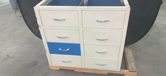 35" Kewaunee 8 Drawer Casework(S6LLST6238)