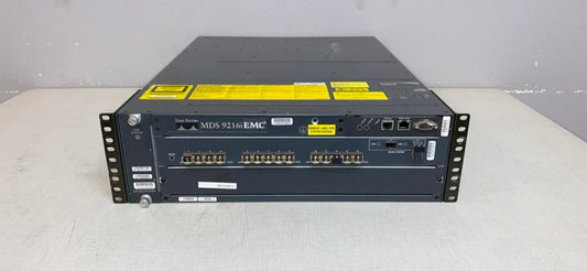 Lot of 2 CISCO/EMC  MDS 9216i DS-C9200(S6LLST5955)