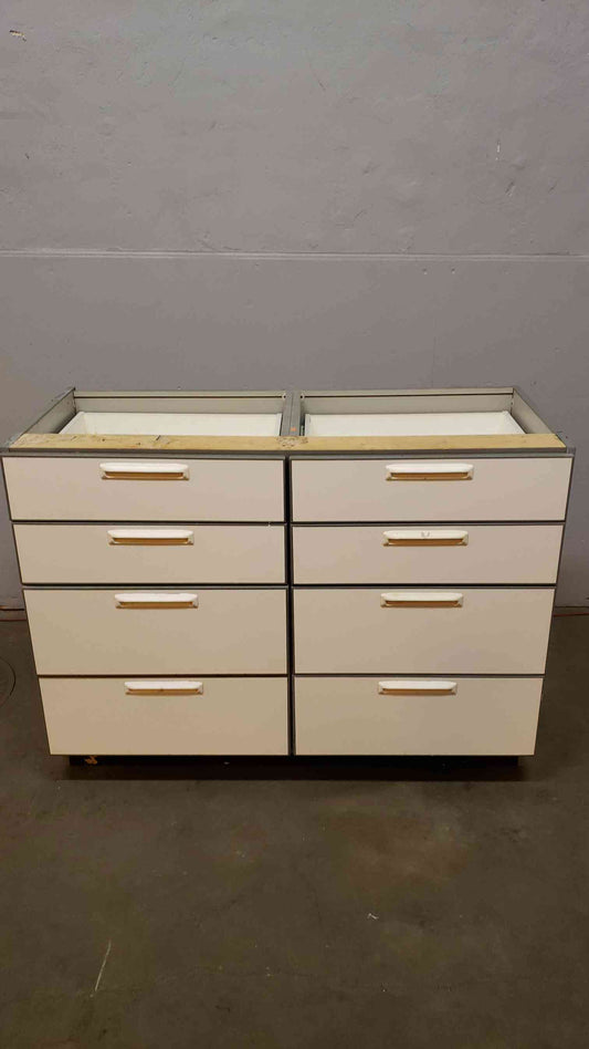 4' Chemsurf Lab Casework 8 Drawer Wood Standing Height(Q16647)