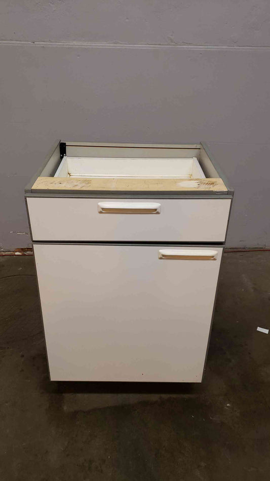 2' Recessed Wooden Casework W/ 1 Drawer 1 Door(Q16669)