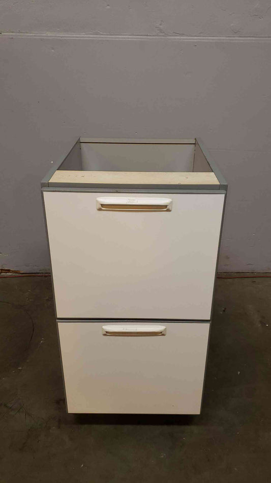 18" Recessed Wooden Casework W/ 1 Drawer 1 Door(Q16687)