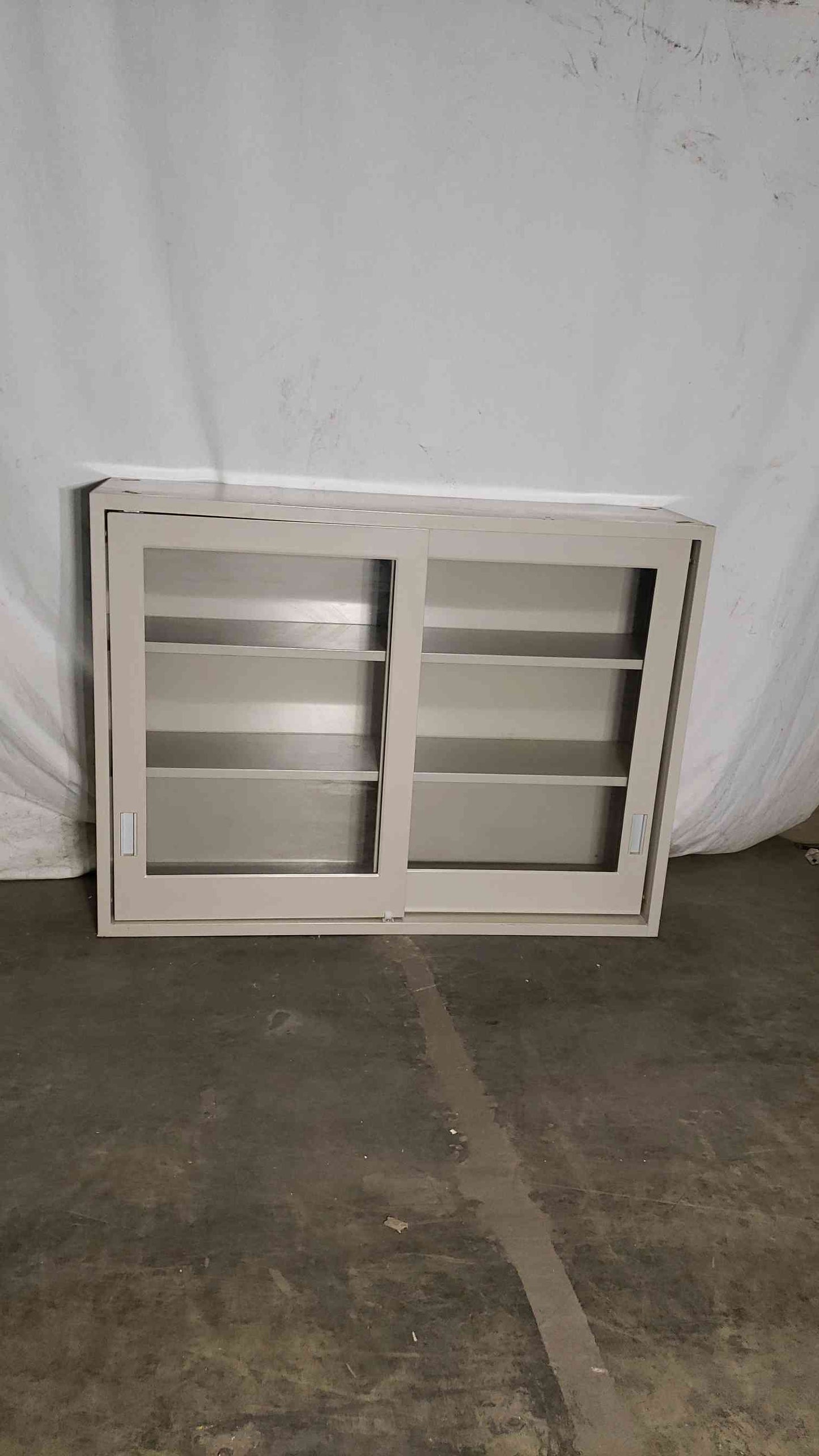 48" Tan Overhead Recessed Cabinet(100038)