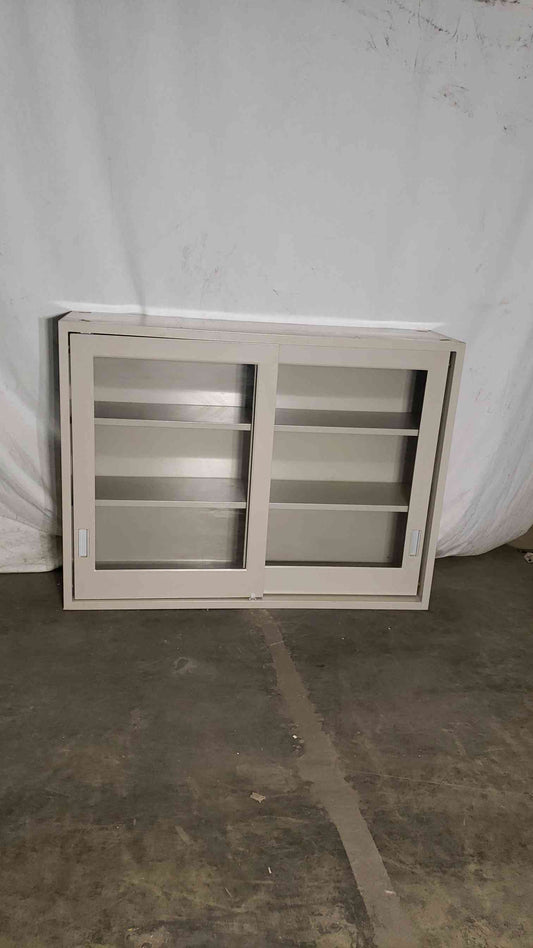 48" Tan Overhead Recessed Cabinet(100038)