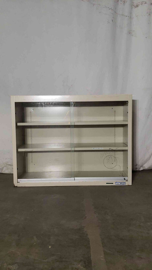 47x16x36 Sliding Glass Door Overhead Cabinet(100090)