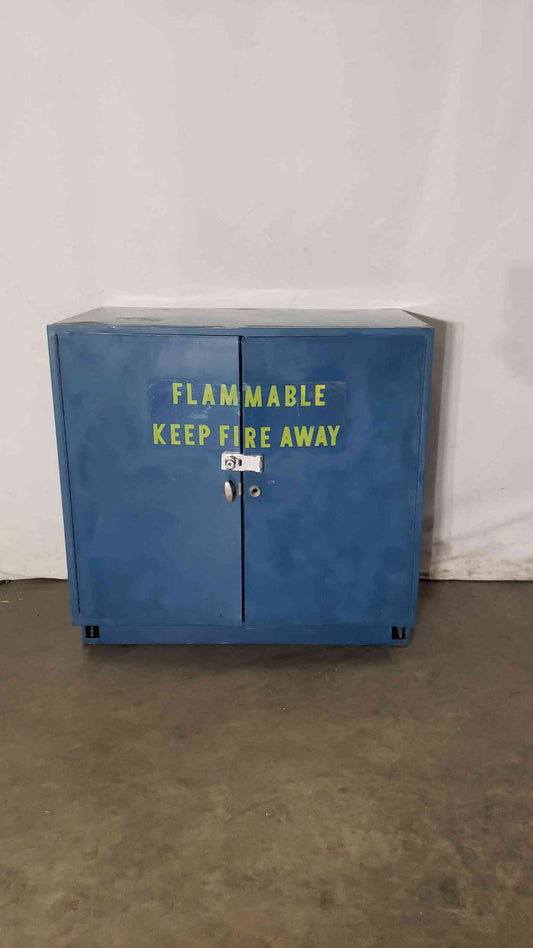 36x22x35 Flammable Cabinet Blue(100170)