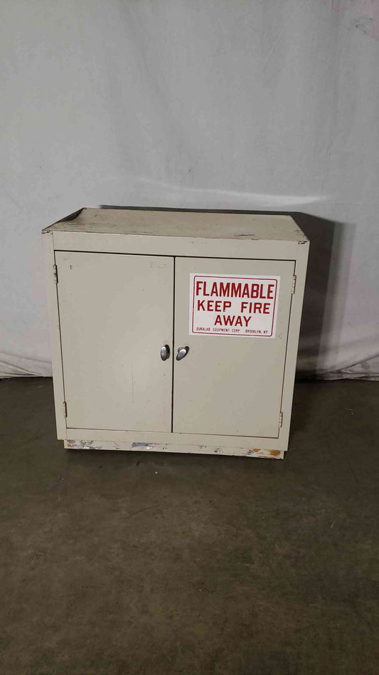 36x22x35 Flammable Tan Cabinet9(100231)