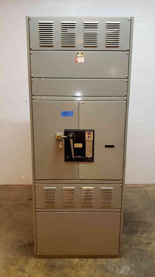 2000A PE-20 Square D 120/208v Switchgear I-Line Shut Off Disconnect D4(100244BDL)