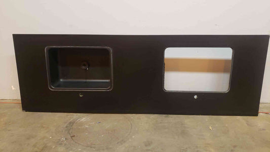 8ft Black Epoxy Counter Top Double Basin(100415)
