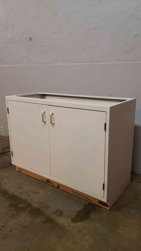 48x22x35 White 2 Door Casework