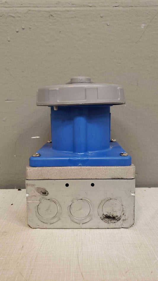*Pickup Only* HUBBELL A460R9 IEC Pin and Sleeve Receptacle,60A,250V with Cap(100591)