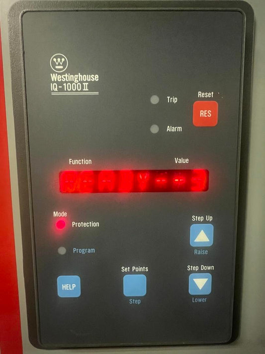 860HP 4160V Westinghouse Ampgard Medium Voltage Motor Control