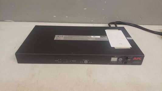 APC AP7750A Automatic Transfer Switch 120v 0U Rack Mount