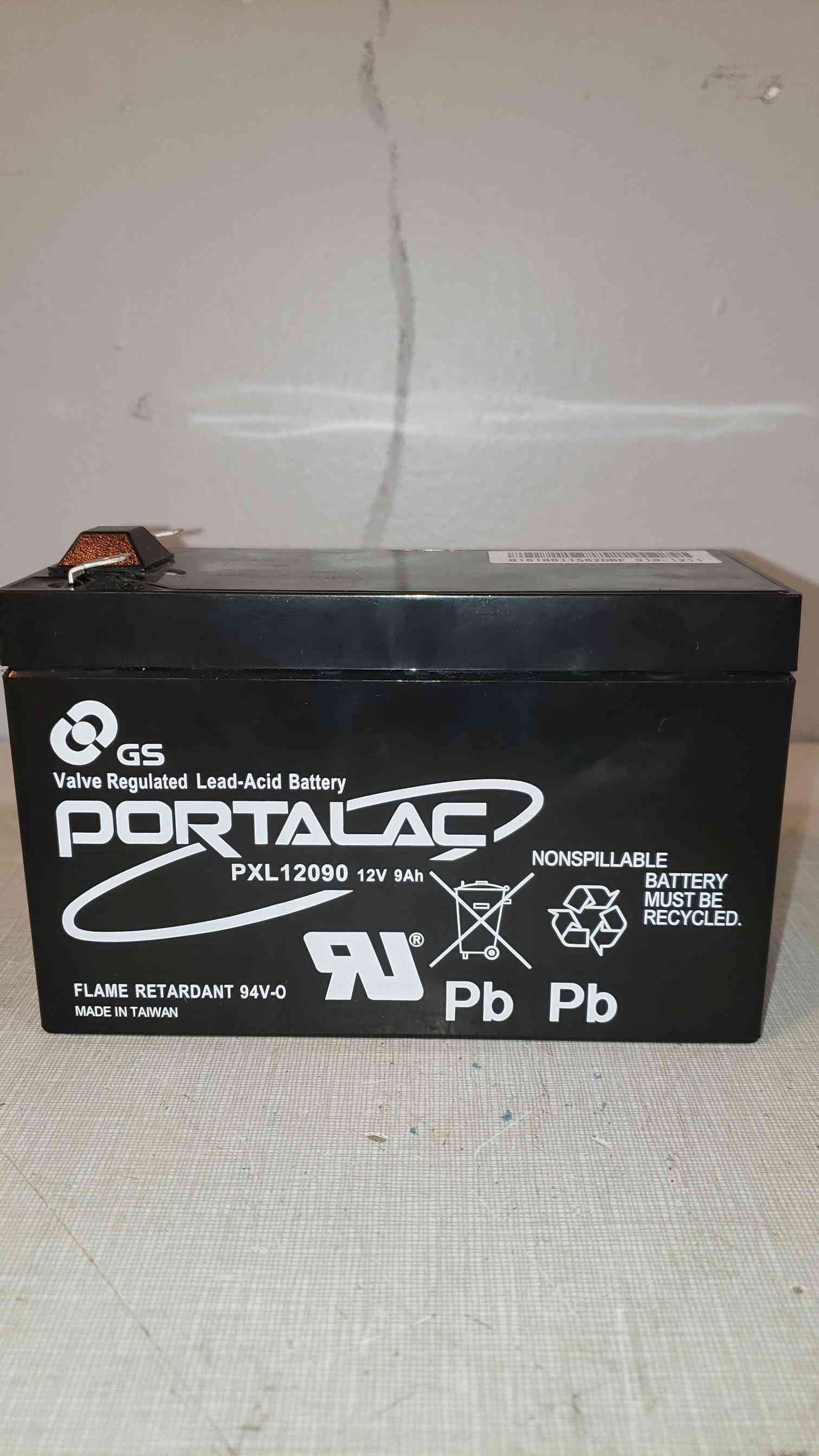Portalac 9A Lead-Acid Battery PXL12090--l