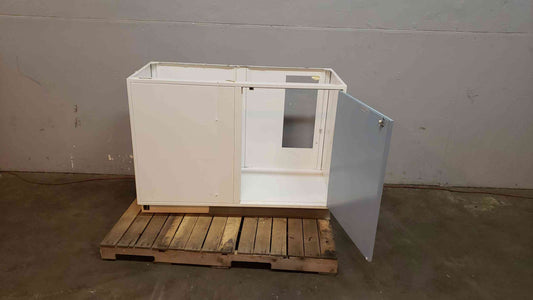 4' Fisher Hamilton Corner Casework W/ 1 Door(3871AA)