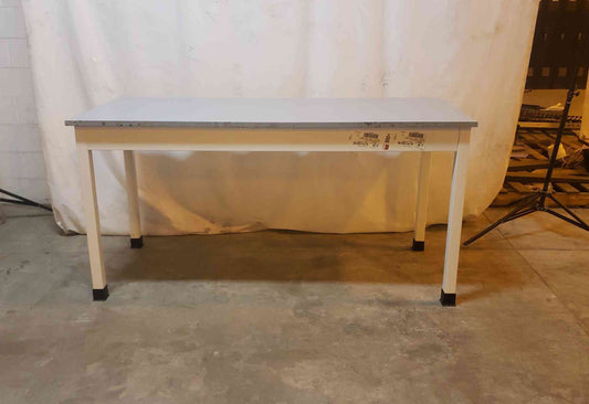6ft Grey Epoxy Table Fisher Hamilton Chem Resistant Desk (1145AA)(1145AA)