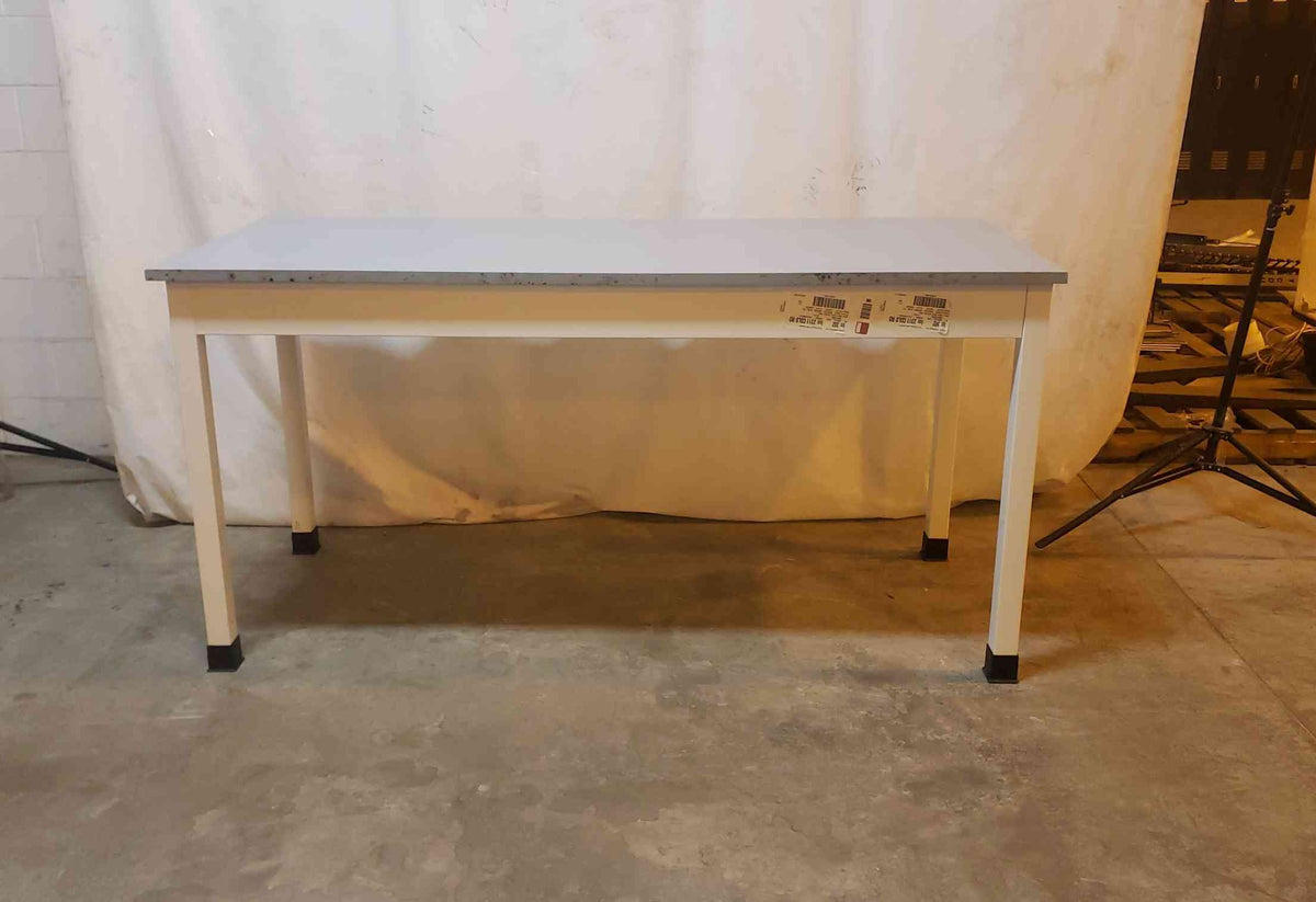 6ft Grey Epoxy Table Fisher Hamilton Chem Resistant Desk (1145AA)(1145AA)
