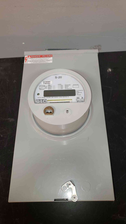 *Pickup Only* Milbank Type 3R Enclosure Series 9700L with Meter 200A (SKU: 3920AA)(3920AA)