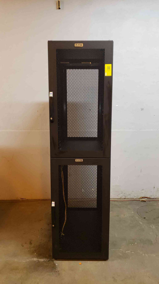42U Split Colo Server Rack Rittal Dual Compartment Fully Enclosed (SKU: 4449AA)(4449AA)