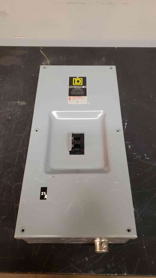 100A FAL341001021 Square D Enclosed Circuit Breaker FA-100-S (SKU: 4937AA)(4937AA)