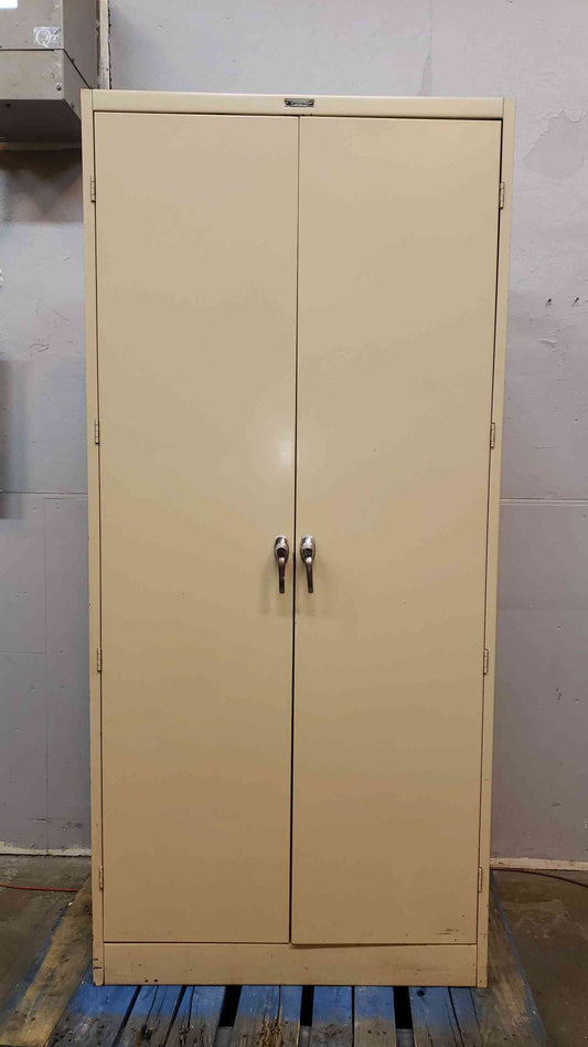 Metal Storage Cabinet Tennsco Tall 5 Shelves (1171AA)(1171AA)