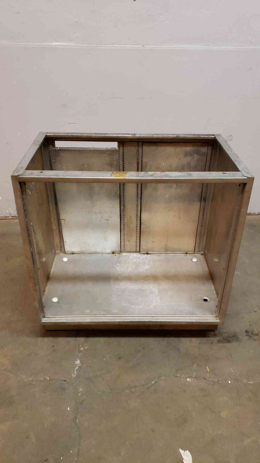 3' Stainless Steel Doorless Casework (SKU: 3990A)(3990AA)