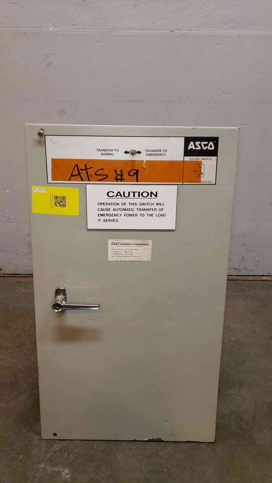 ASCO 30A ATS M374328 480V 3PH (SKU: 2025AA)(2025AA)