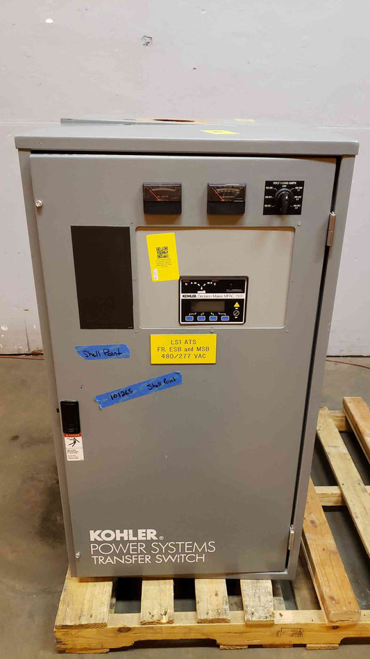 Kohler MODEL K Automatic Transfer Switch KCTAMWA0880S 400A ATS 480V (101265)(101265)