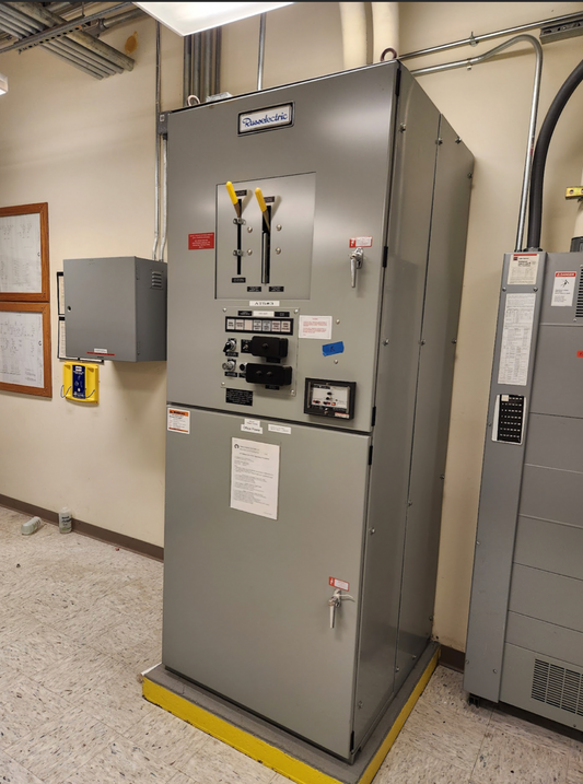 400A Russelectric ATS 277/480v RTBD4004CEF Automatic Transfer Switch (101357)(101357)