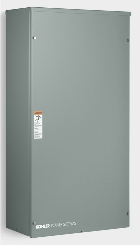 Kohler ATS RDTCFNC200BSE 200A 1ph 120/240V Service Rated 3R 42CRT Load Center200A(101378)