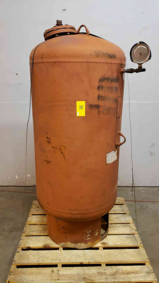6'3" Metal Expansion Storage Tank 125PSI W/ Gauge (SKU: 5049AA)(5049AA)